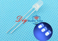 Custom Luminous Intensity Blue Light Emitting Diode , 5mm LED Diode For Indicator